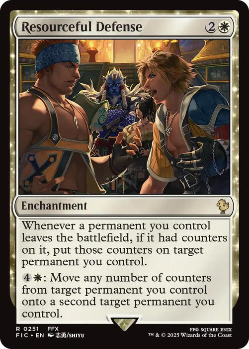 Resourceful Defense (Surge Foil) [FIC - 251]
