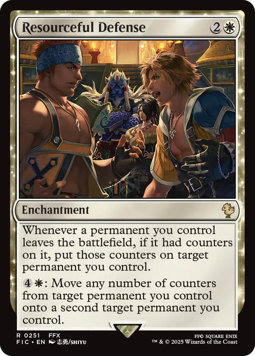 Resourceful Defense (Surge Foil) [FIC - 251]