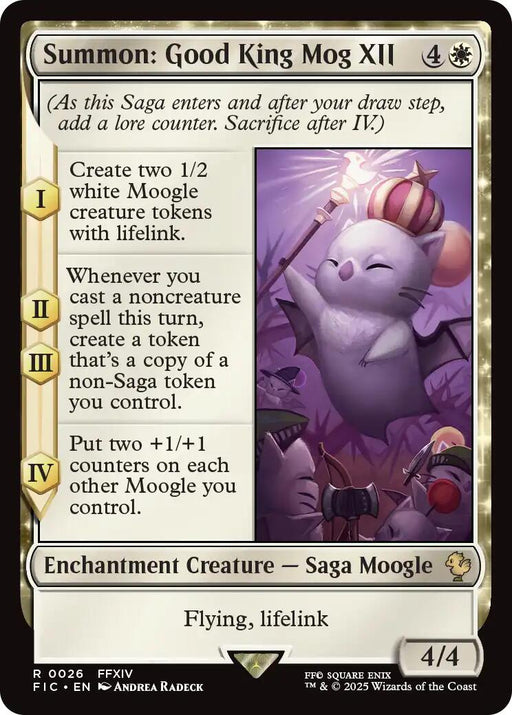 Summon: Good King Mog XII (Surge Foil) [FIC - 26]