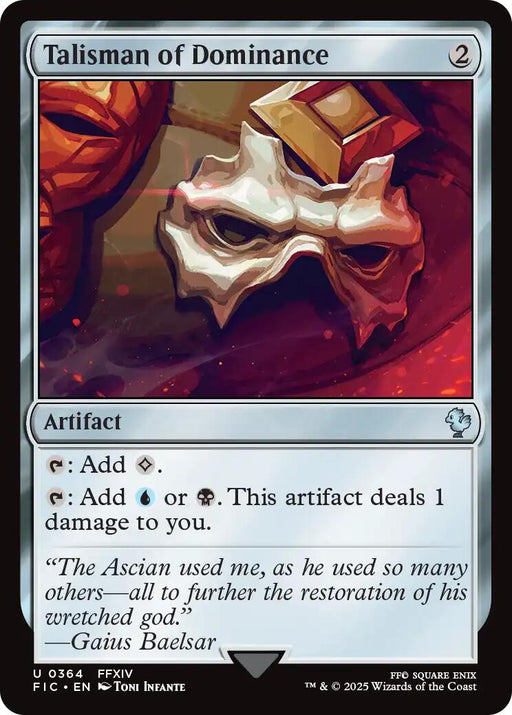 Talisman of Dominance (Surge Foil) [FIC - 364]