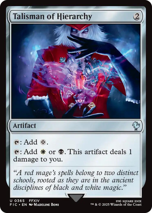 Talisman of Hierarchy (Surge Foil) [FIC - 365]