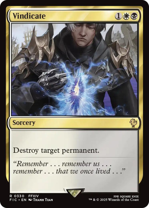 Vindicate (Surge Foil) [FIC - 330]