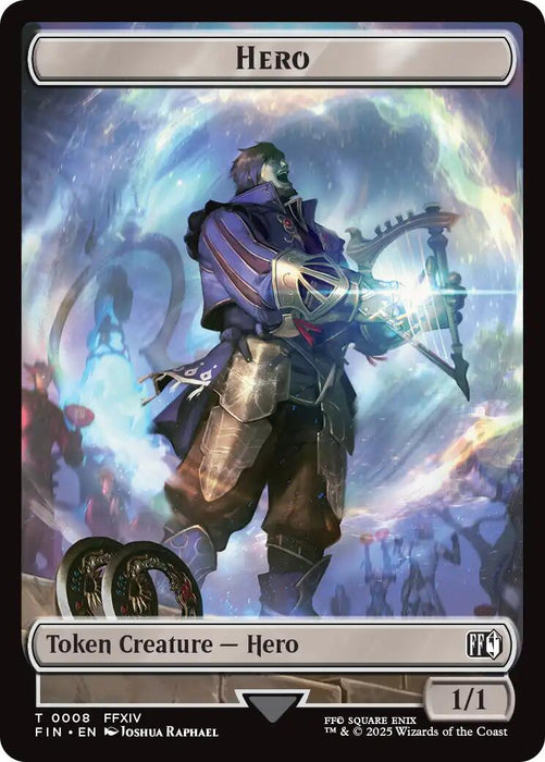 Hero (0008) // Treasure Double-Sided Token [FIN - 8 // 23]