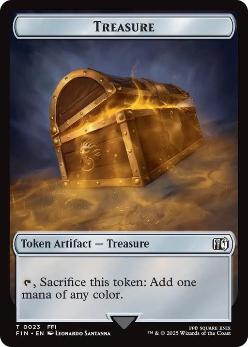 Treasure (0023) // Copy (0001) Double-Sided Token
