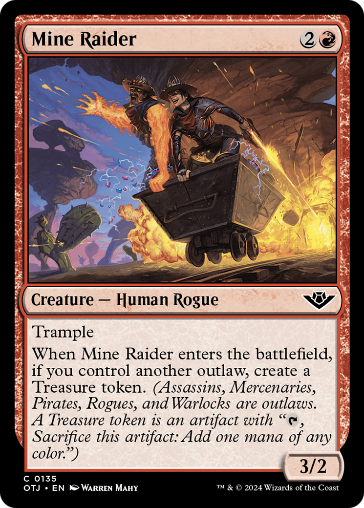 Mine Raider [Outlaws of Thunder Junction] | Yard's Games Ltd