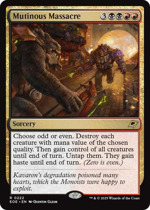 Mutinous Massacre [EOE - 222]