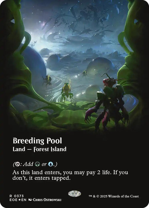 Breeding Pool (Borderless) (Galaxy Foil) [EOE - 373]
