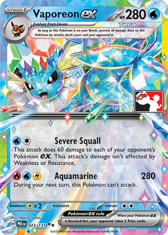 Vaporeon ex - 023/131