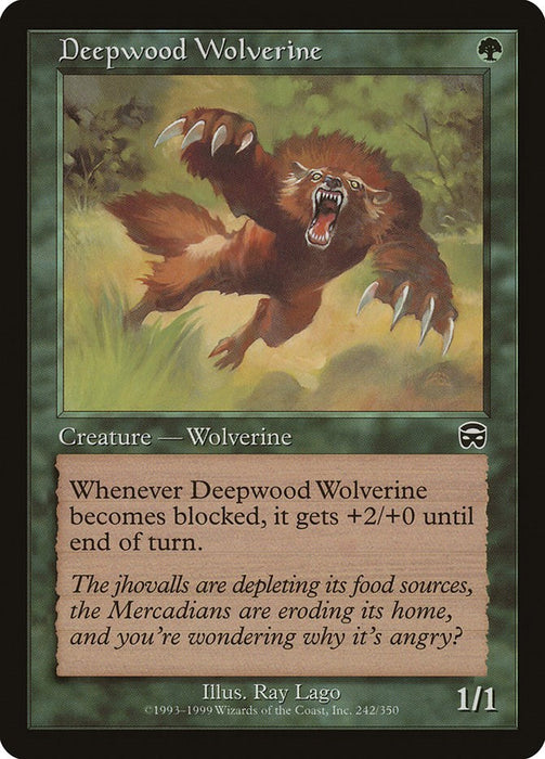 Deepwood Wolverine [MMQ - 242]