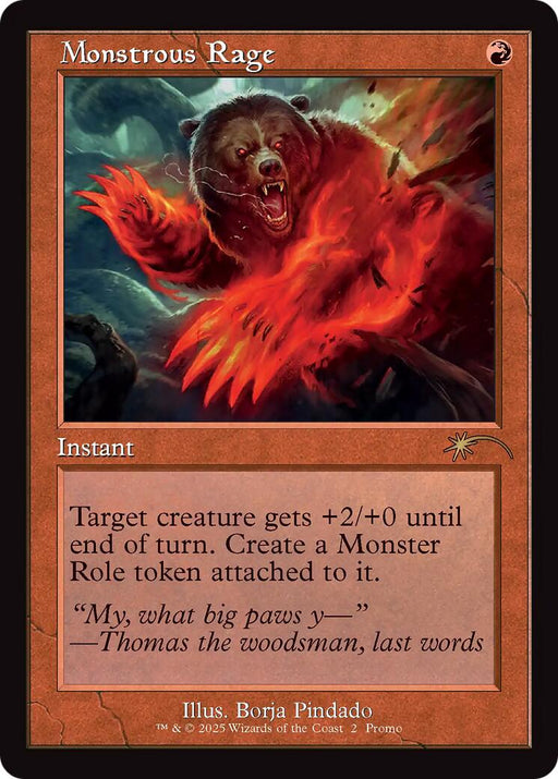 Monstrous Rage (Retro Frame) [WPN - 2]