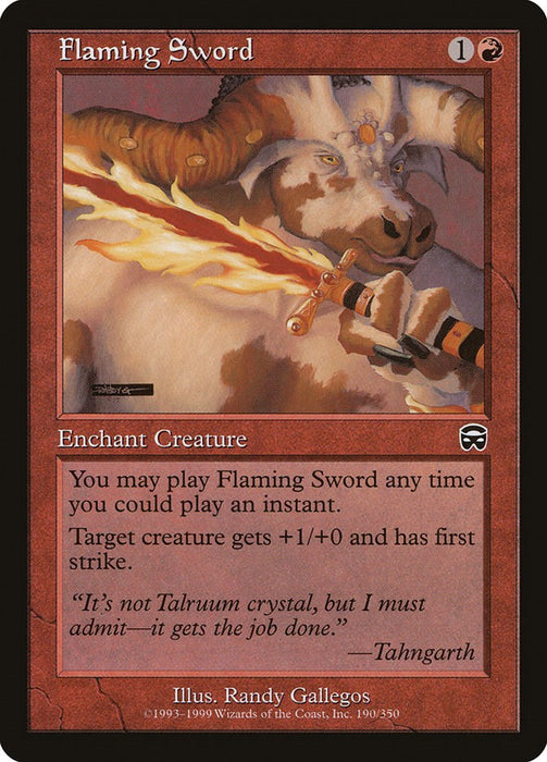 Flaming Sword [MMQ - 190]
