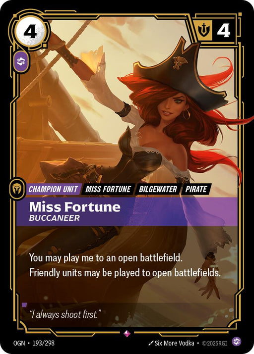 Miss Fortune - Buccaneer