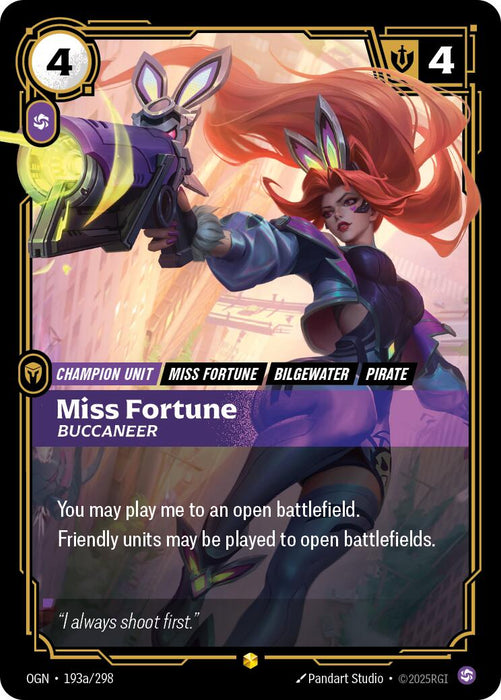 Miss Fortune, Buccaneer (Alternate Art)