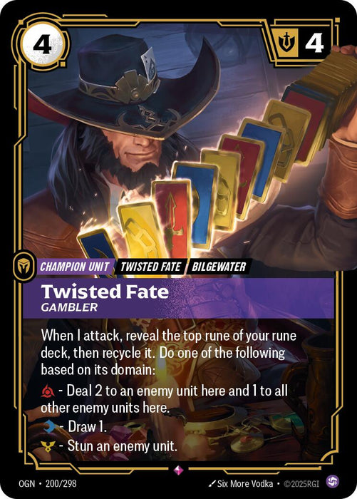 Twisted Fate - Gambler