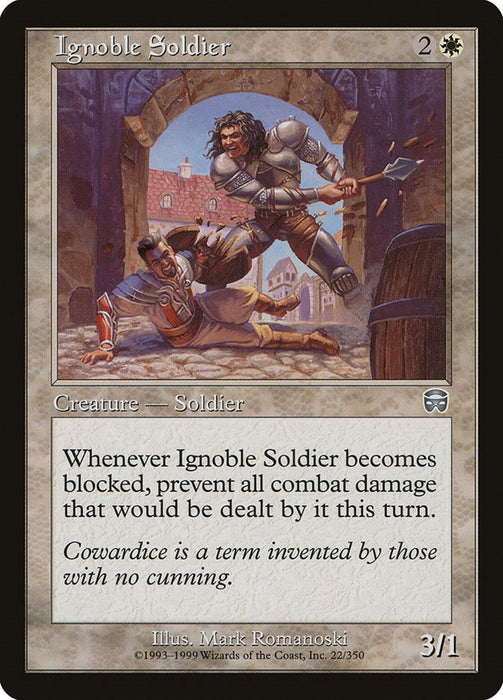 Ignoble Soldier [MMQ - 22]