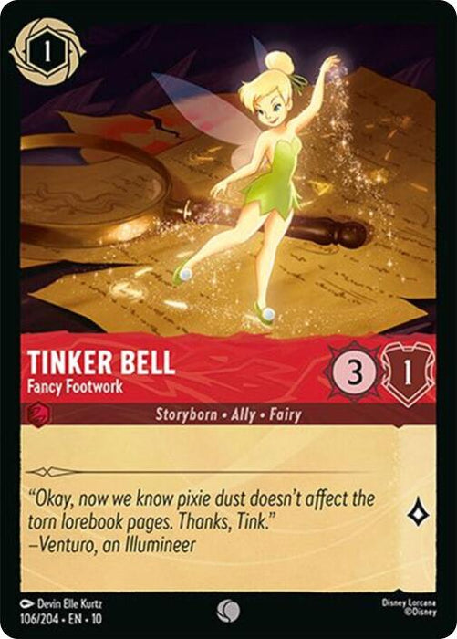 Tinker Bell - Fancy Footwork