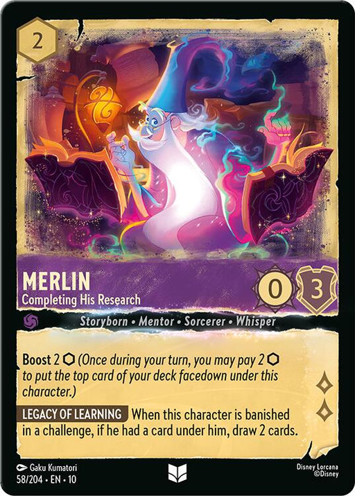 Merlin - Completing His Research