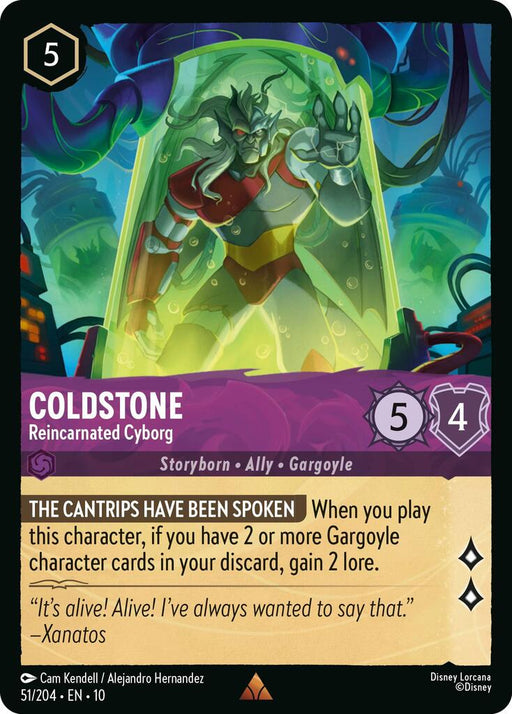 Coldstone - Reincarnated Cyborg