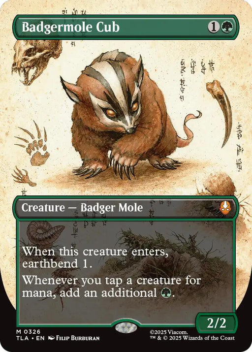 Badgermole Cub (Borderless)