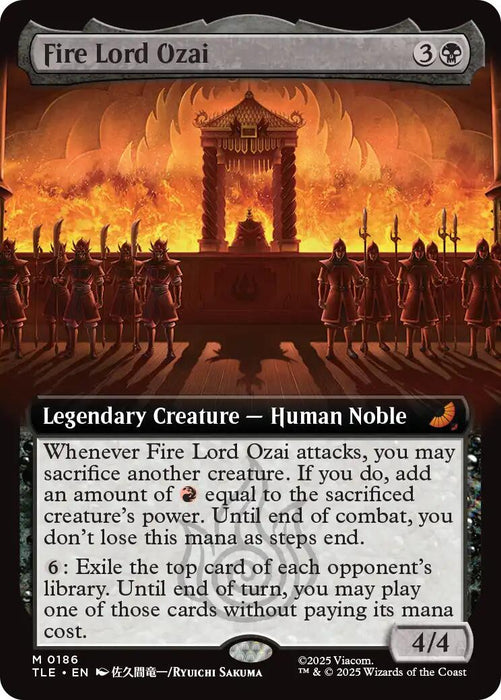 Fire Lord Ozai (Extended Art)