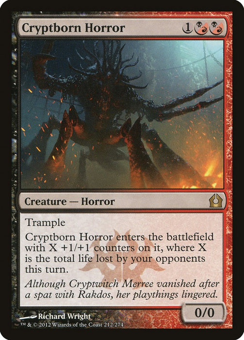 Cryptborn Horror [RTR - 212]