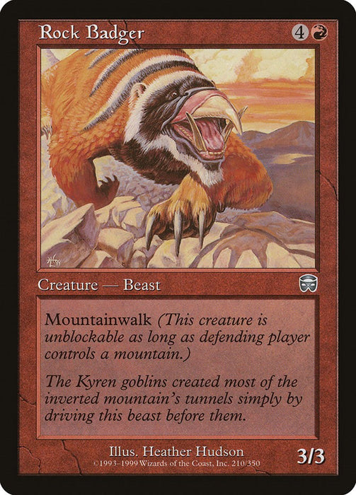 Rock Badger [MMQ - 210]