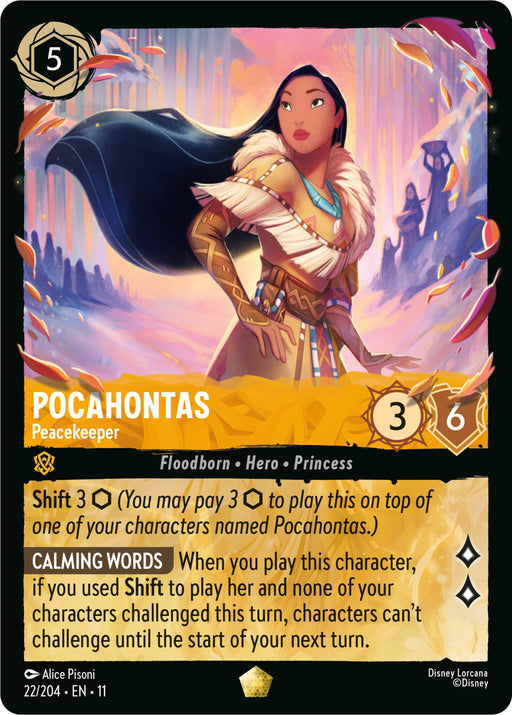 Pocahontas - Peacekeeper