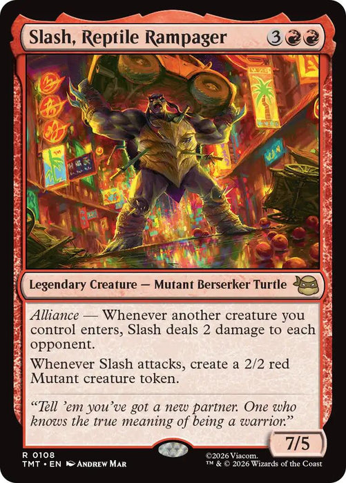 Slash, Reptile Rampager