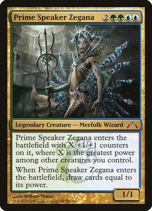 Prime Speaker Zegana [GTC - 188]