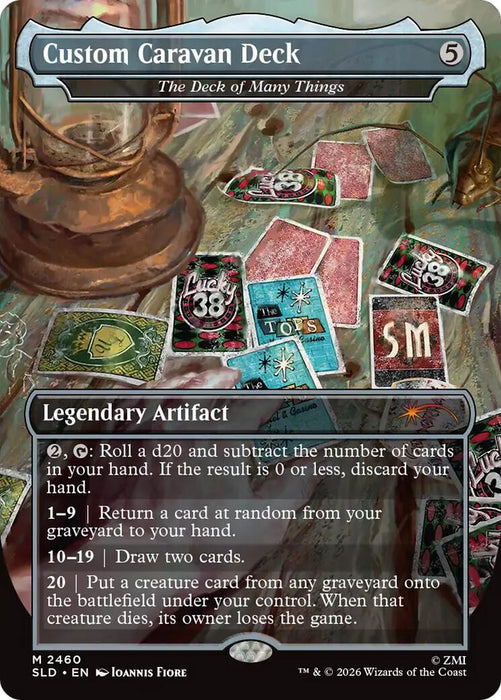 Custom Caravan Deck - The Deck of Many Things