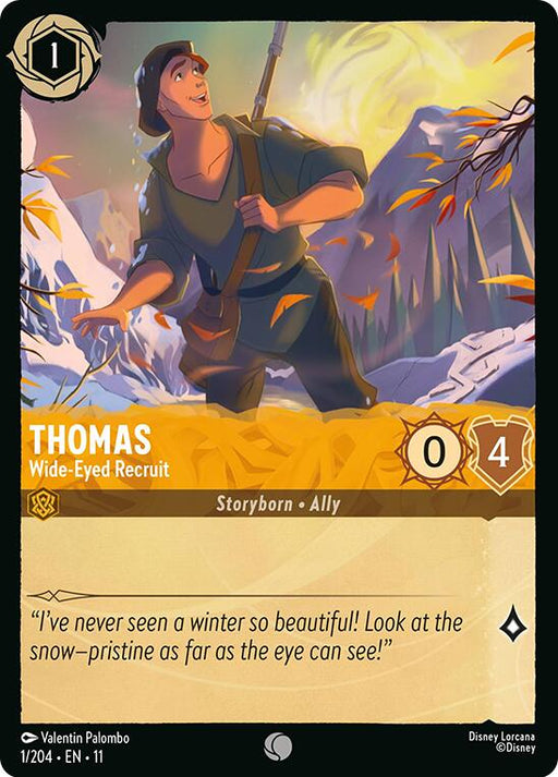 Thomas - Wide-Eyed Recruit