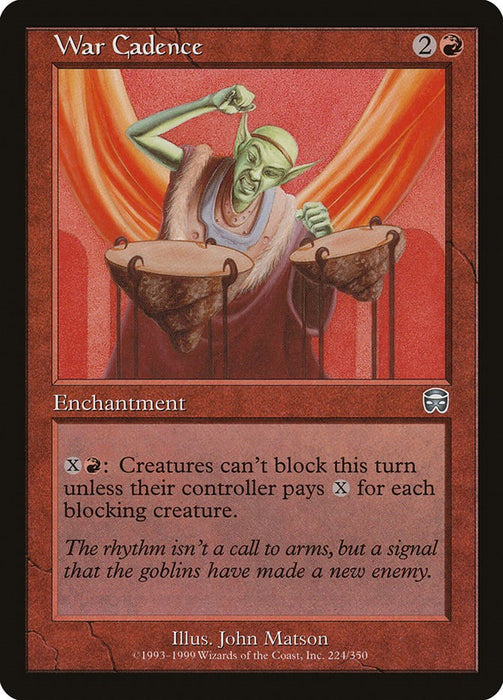 War Cadence [MMQ - 224]
