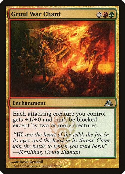 Gruul War Chant [DGM - 75]