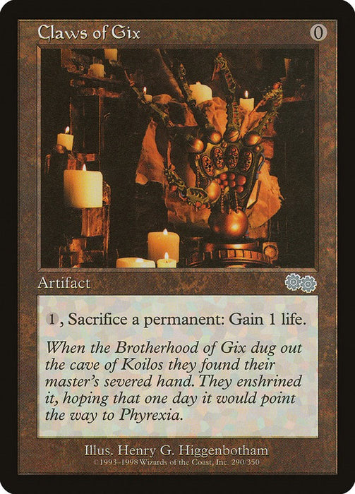 Claws of Gix [USG - 290]