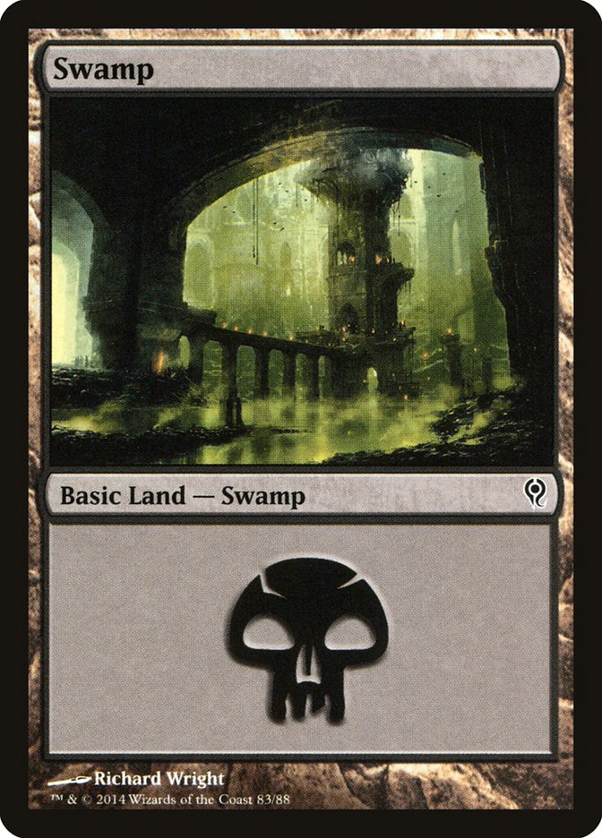 Swamp (83) [Duel Decks: Jace vs. Vraska] | Yard's Games Ltd