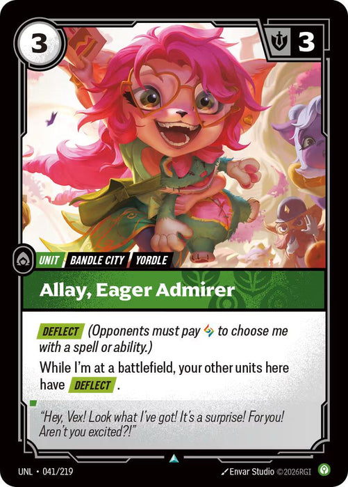 Allay, Eager Admirer