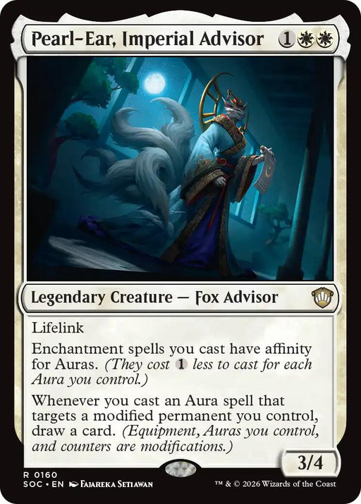 Pearl-Ear, Imperial Advisor