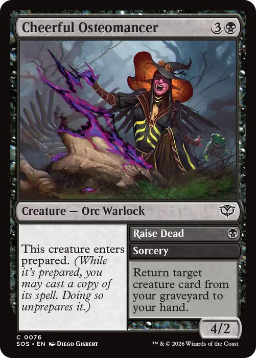 Cheerful Osteomancer