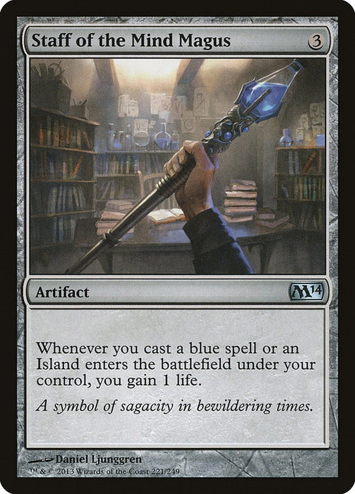 Staff of the Mind Magus [M14 - 221]