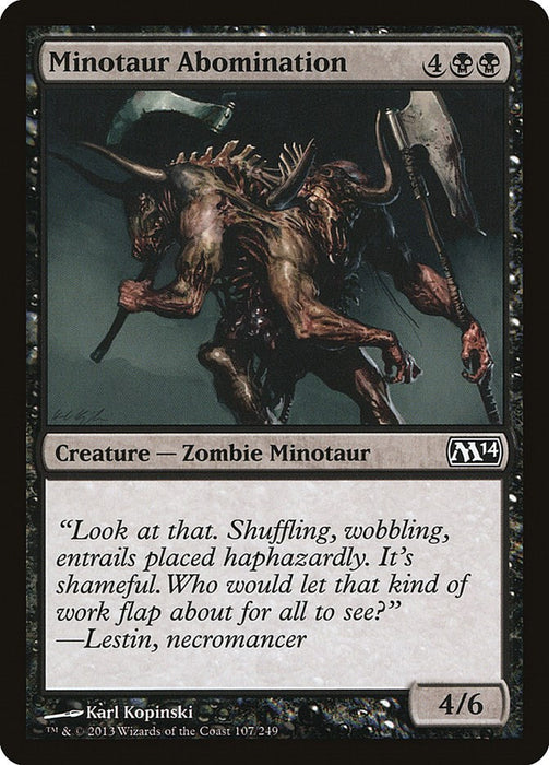 Minotaur Abomination [M14 - 107]