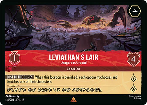 Leviathan's Lair - Dangerous Ground