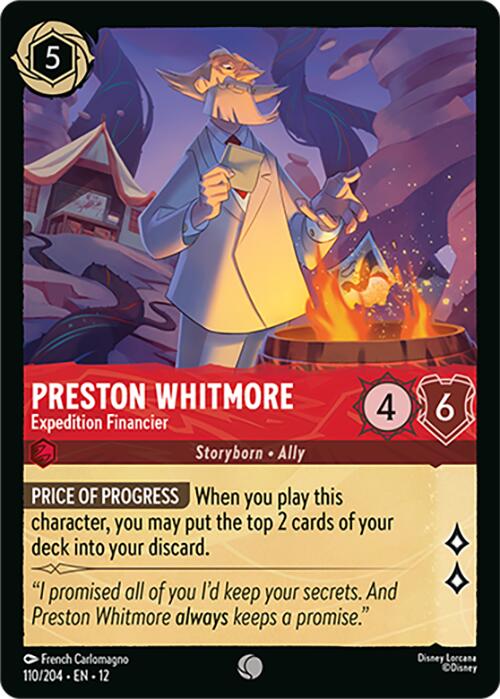 Preston Whitmore - Expedition Financier