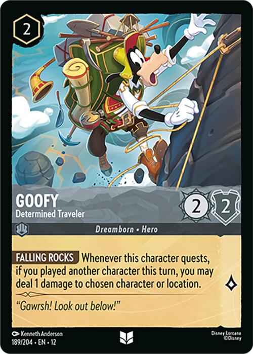 Goofy - Determined Traveler