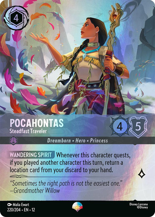 Pocahontas - Steadfast Traveler (Epic)