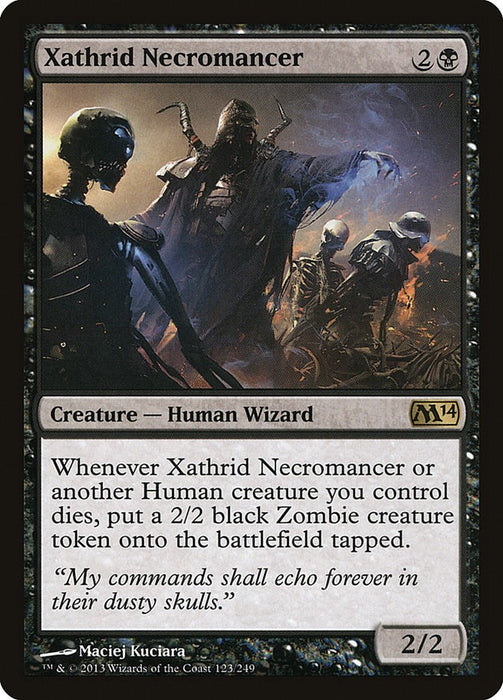 Xathrid Necromancer [M14 - 123]