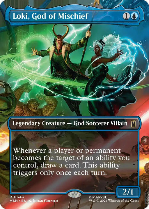 Loki, God of Mischief (Borderless)