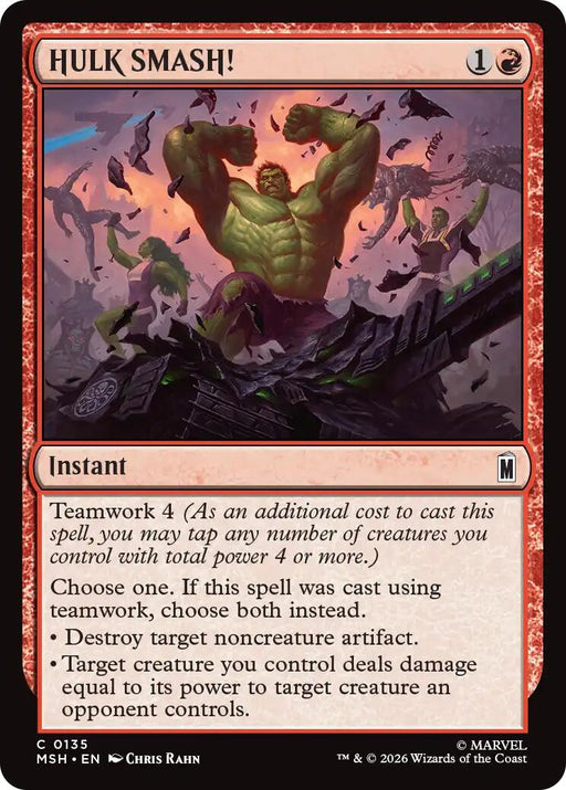 HULK SMASH!