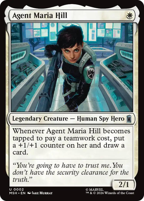 Agent Maria Hill