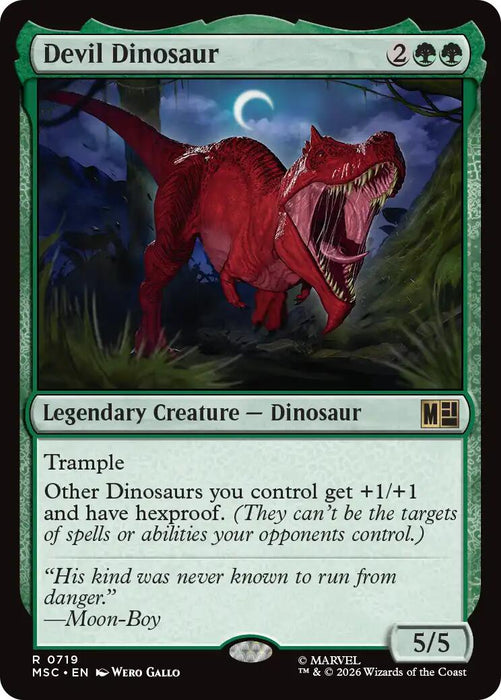Devil Dinosaur