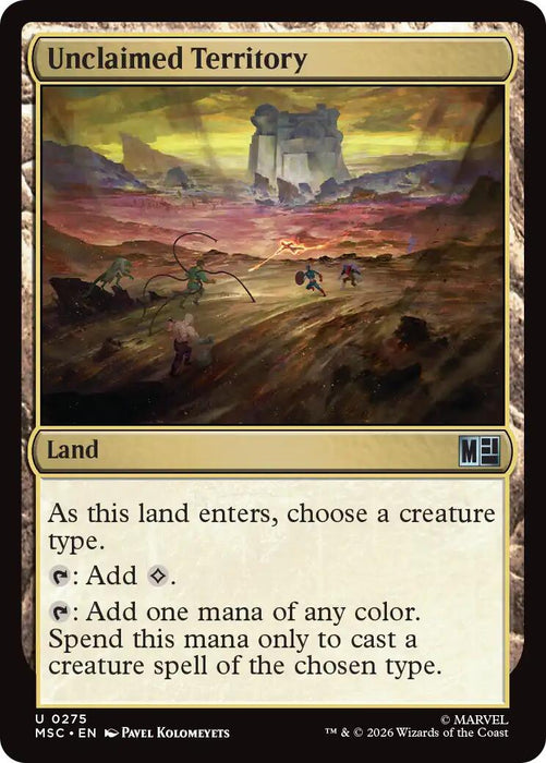 Unclaimed Territory